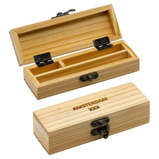 3137A - Caja Fumador Madera 15x5x4 cm.