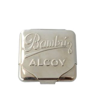 17857A - Caja Metal  Coleccionista 5x4.5 cm. Bambú