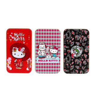 18761 - Caja Metal 11.5x6.5x2 cm. Hello Kitty #2 Pack 3 ud.