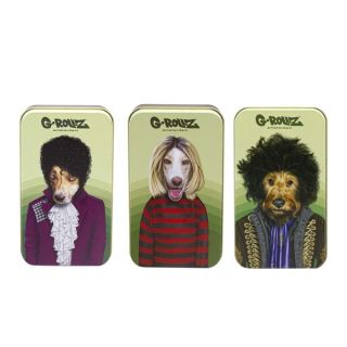 20940B - Caja Metal 11.5x6.5x2 cm. Pet Rock Pack 3 ud.