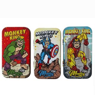 17776C - Caja Metal 11.5x6x2 cm. Monkey King #2 Pack 3 ud.