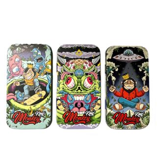 Caja Metal 11.5x6x2 cm. Monkey King #3 Pack 3 ud.