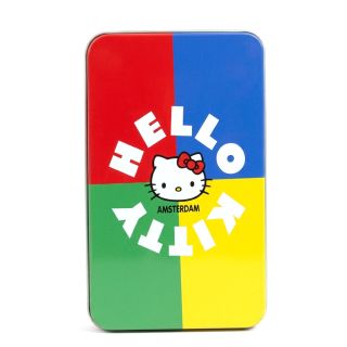 20938E - Caja Metal 13x8x3 cm. Hello Kitty  Amsterdam mod. 3