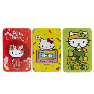 Caja Metal 13x8x3 cm. Hello Kitty mod. 2 Pack 3 ud.