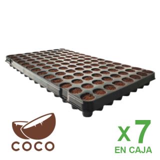 15599 - Caja de bandejas Plugin Pro 104 Alveolos (7 Bandejas) Coco