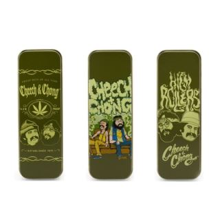 17776A - Cajita Metal 12x4x2.5 cm. Cheech & Chong 3 ud.