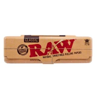 17110 - Cajita Metal Papel de Fumar RAW King Size