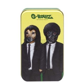18392 - Cajita Metal Pets Rock 11.5x6.5x2.3 cm. Pulp Fiction