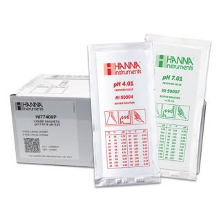 14569 - Calibrador  PH4-PH7 - Sobre 20 ml. Hanna Caja 10 und