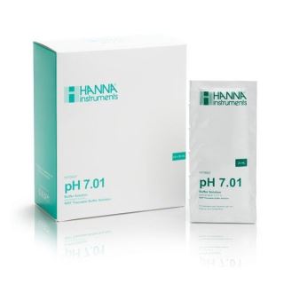 HI70007P - Calibrador  PH7 - Sobre 20 ml. Hanna Caja 25 uds