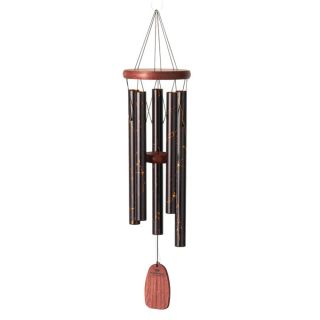 23516G - Campana de Viento Décor Vetas de Oro