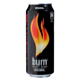 Camuflaje Lata Burn Grande con Liquido 0.5 lt.