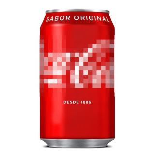 13293B - Camuflaje Lata Coca Cola  Cero