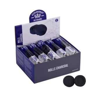 16163 - Carbon Shisha 33 mm. 10 x 10 uds.