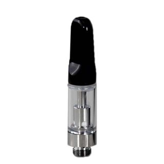 34090G - Cartucho Tip Vapeador Acero Recambio 0.5 ml. Black