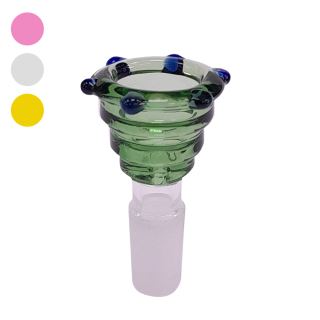 19632B - Cazoleta Cristal 14 mm. Circle Drops Mix Color