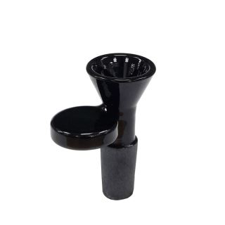 19311B - Cazoleta Cristal 14 mm. Handle Black