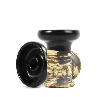 Cazoleta Shisha Ceramica Black & Yellow