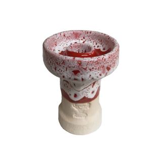 Cazoleta Shisha Ceramica Red Drops