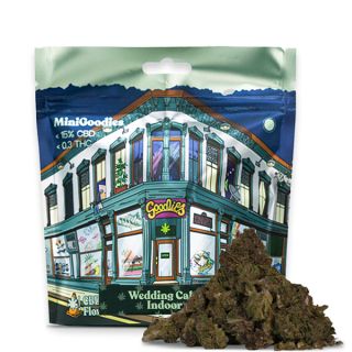 25910C - Cbd Goodies   Small Buds Indoor Wedding Cake 25 gr.