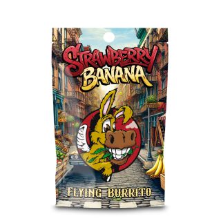 25958 - Cbd Hash Flying Burrito Strawberry Banana  5 gr.