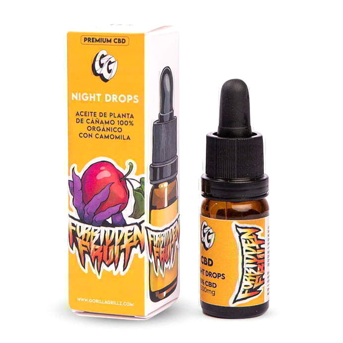 Cbd Oil  Gorilla Grillz 15% Night Forbidden Fruit 10 ml. Cbd Oil  Gorilla Grillz 15% Night Forbidden Fruit 10 ml.