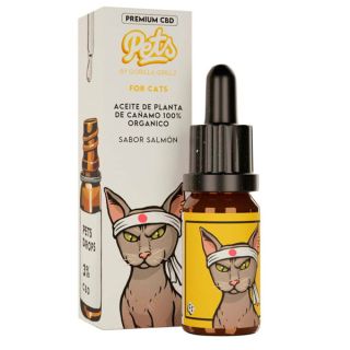 19443B - Cbd Oil Gorilla Grillz Pets 3% Cats Salmon - 30 ml.