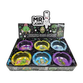 Cenicero Cristal Backwoods 85 mm. Mix mod. Box 6 ud.