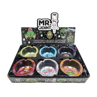 Cenicero Cristal Backwoods 85 mm. Mix mod. Ricky Box 6 ud.