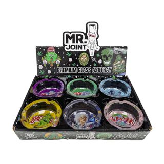 N10020 - Cenicero Cristal Backwoods 85 mm. mod.  2 Box 6 ud.