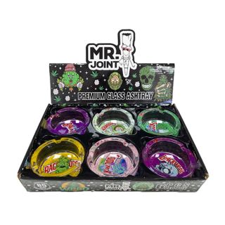 N10024 - Cenicero Cristal Backwoods 85 mm. mod.  5 Box 6 ud.