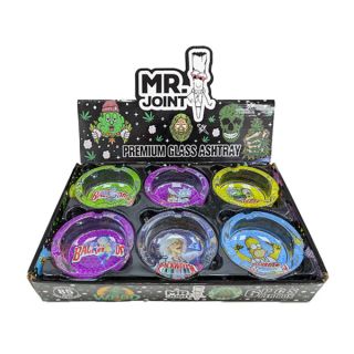 N10028 - Cenicero Cristal Backwoods 85 mm. mod.  9 Box 6 ud.