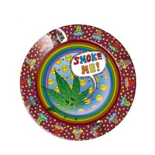 31218 - Cenicero Metal Basic Smoke Me 13.5 cm.