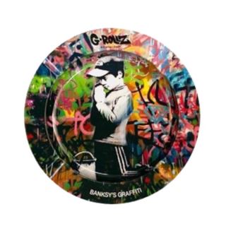 31231 - Cenicero Metal G-Rollz Banksy Graffiti Kid 13.5 cm.