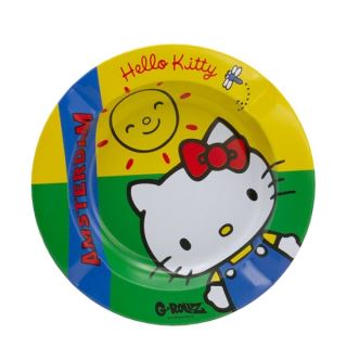 18762 - Cenicero Metal Hello Kitty Classic Amsterdam 13.5 cm.