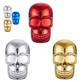 31268 - Cenicero Plastico Skull Led 72 mm. Pack 3 ud.