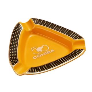 31273A - Cenicero Porcelana Cohiba Triangle 16 cm.