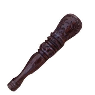 Chillum Madera Decorado Brown 13 cm.