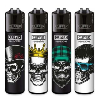 34259B - Clipper     Classic 48 ud. 420 Skull Heads # 1