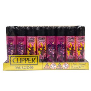 34821C - Clipper     Classic 48 ud. Monkey Purple