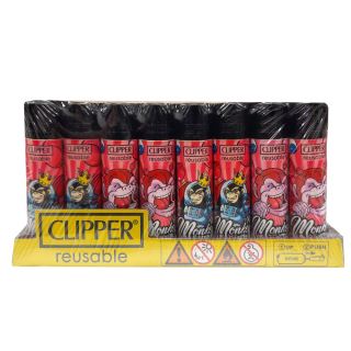 34821B - Clipper     Classic 48 ud. Monkey Red
