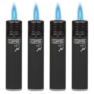 34220 - Clipper    Jet Flame Soft Black Pack 48 u.