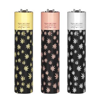 34359D - Clipper   Metal Classic  Chrome Weed 3 ud.