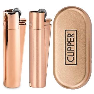 34233A - Clipper   Metal Classic  Rose Gold 2 ud.