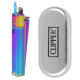 34238 - Clipper   Metal Jet Flame Icy 1 ud.