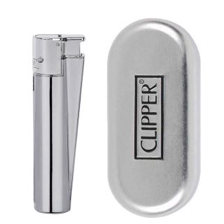 Clipper   Metal Jet Flame Silver 1 ud.