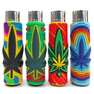 34828 - Clipper  Funda Goma Vibrant Weed 30 u.