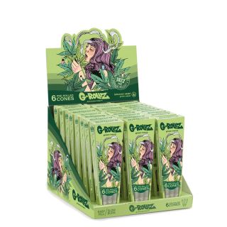 20936F - Cones G-Rollz 1.1/4 - 6 ud. x 24 Blisters Colossal Dream Organic