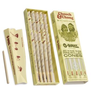 Cones G-Rollz K.S. 20 ud. Cheech & Chong Organic Hemp