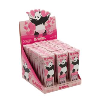 Cones G-Rollz K.S. 3 ud. x 24 Blisters Panda Gunnin Pink